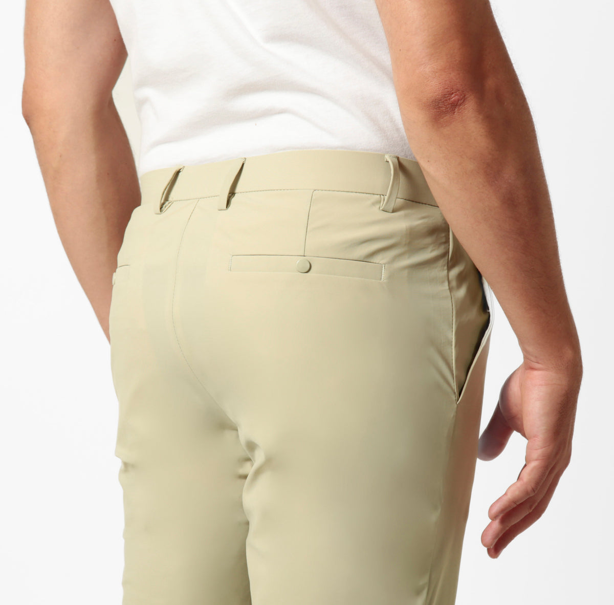 Calça Tech Light Masculina Slim Alfaiataria Poliéster Elastano