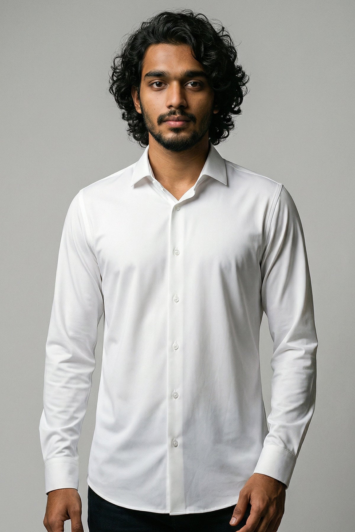 Camisa Masculina Manga Longa Poliamida Elastano