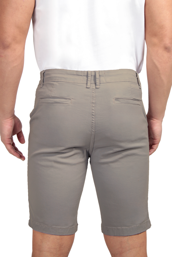 Bermuda Sarja Masculina Algodão Elastano