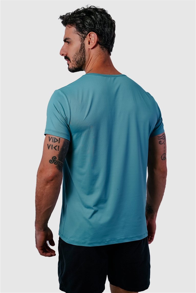 Camiseta Fitness Dry Poliamida Masculina