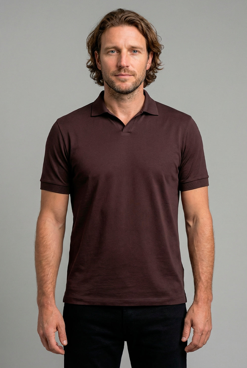 Polo Italiana Cotton Pima Slim Masculina