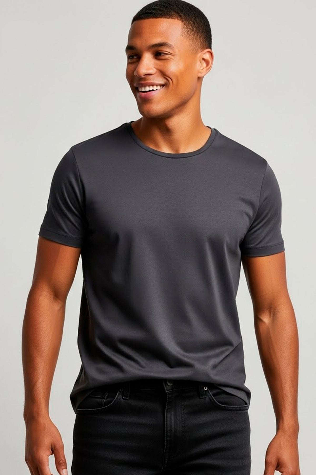Camiseta Masculina Pima Premium Algodão Peruano