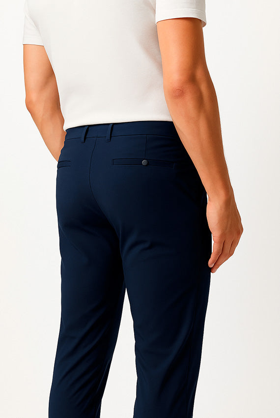 Calça Tech Light Masculina Slim Alfaiataria Poliéster Elastano