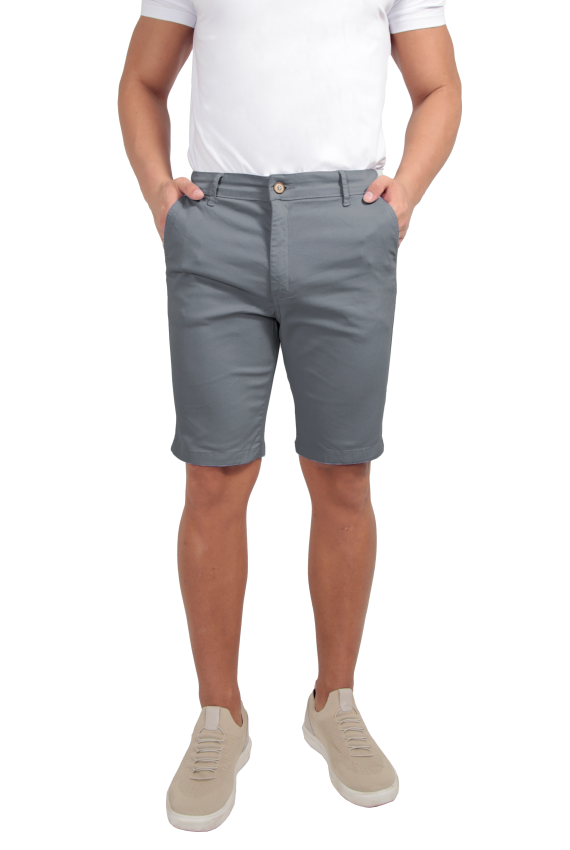 Bermuda Sarja Masculina Algodão Elastano
