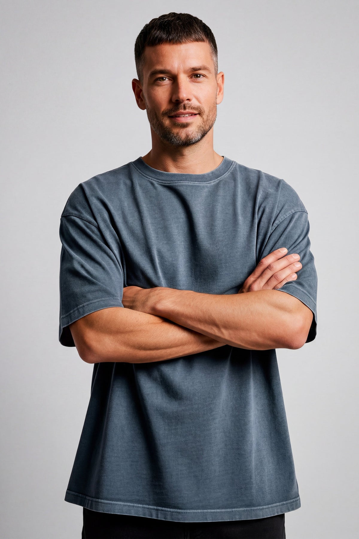 Camiseta Oversized Estonada Masculina Algodão