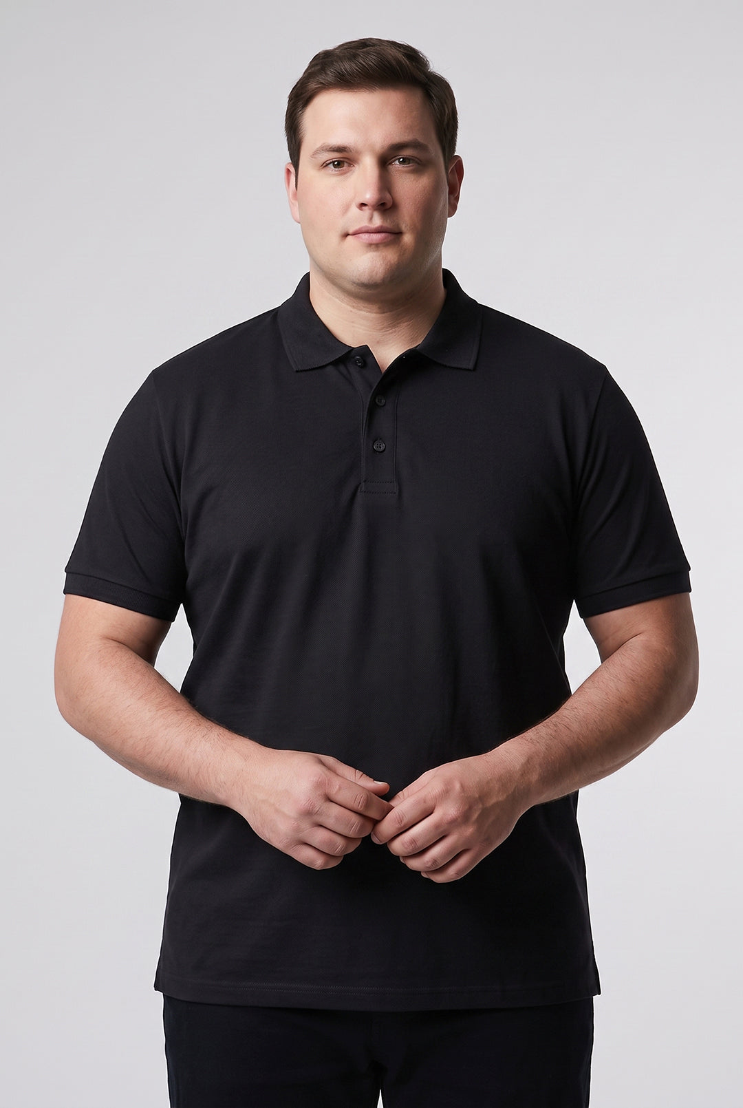 Polo Básica Masculina Work Plus Poliéster Viscose