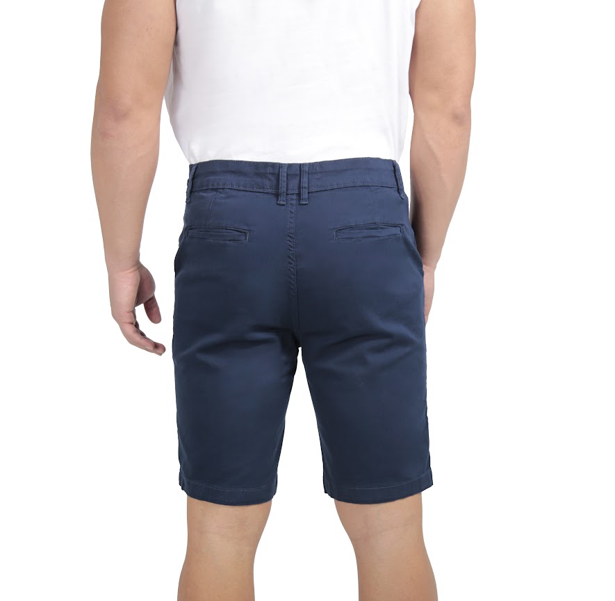 Bermuda Sarja Masculina Algodão Elastano