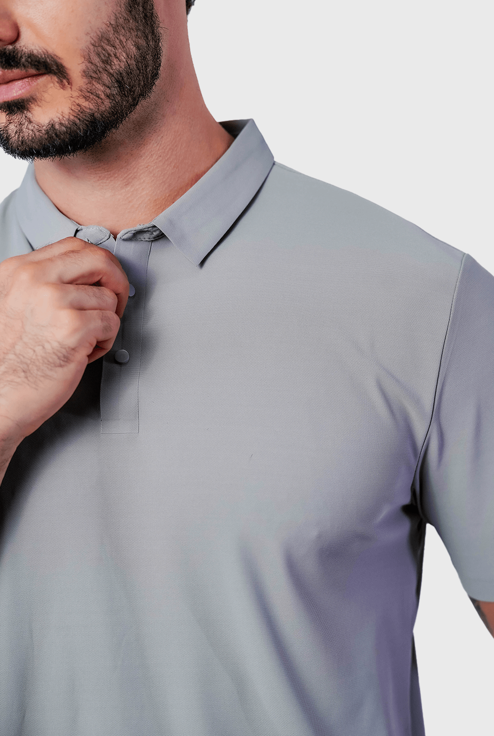 Polo Masculina Tech Light Poliamida Elastano