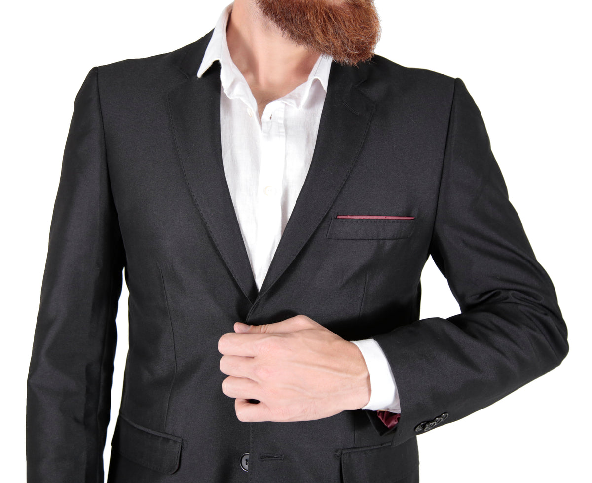 Blazer Slim Masculino Poliviscose