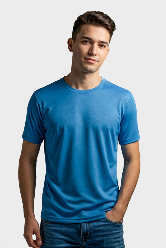 Camiseta Fitness Dry Poliamida Masculina