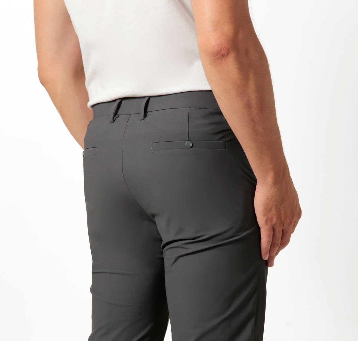 Calça Tech Light Masculina Slim Alfaiataria Poliéster Elastano