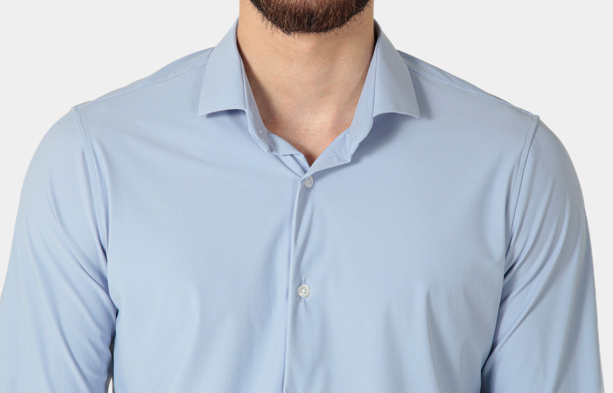 Camisa Masculina Tech Poliamida Stretch Super Slim