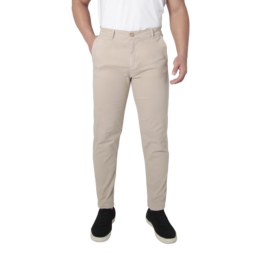 Calça Sarja Slim Masculina Algodão Elastano Iron