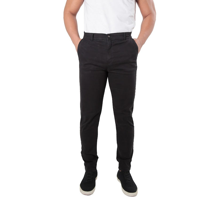 Calça Sarja Slim Masculina Algodão Elastano Iron