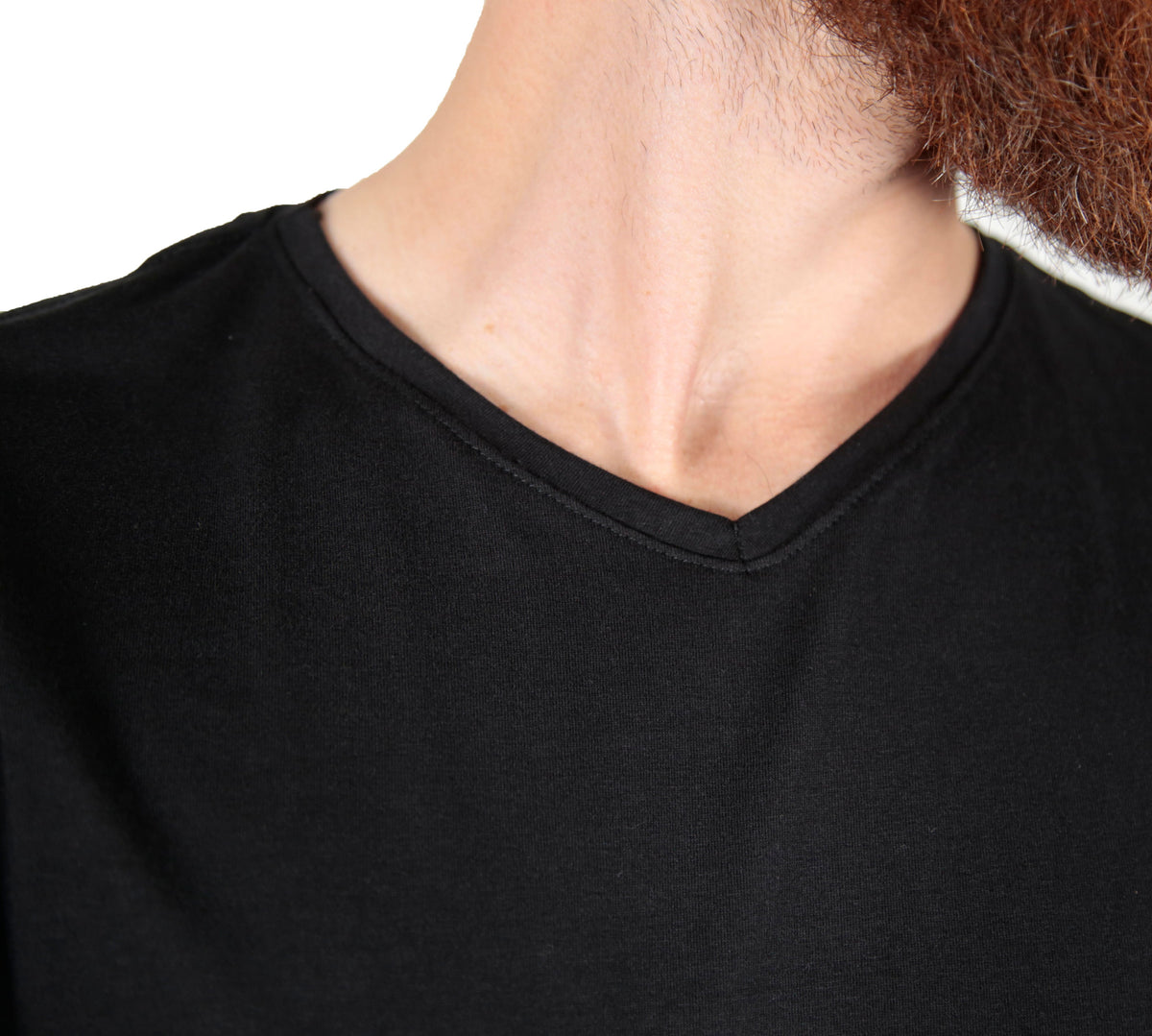 Camiseta Masculina Premium Algodão Egípcio Gola V