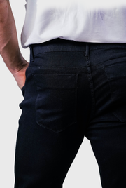Calça Sarja Masculina Five Pockets Algodão Elastano