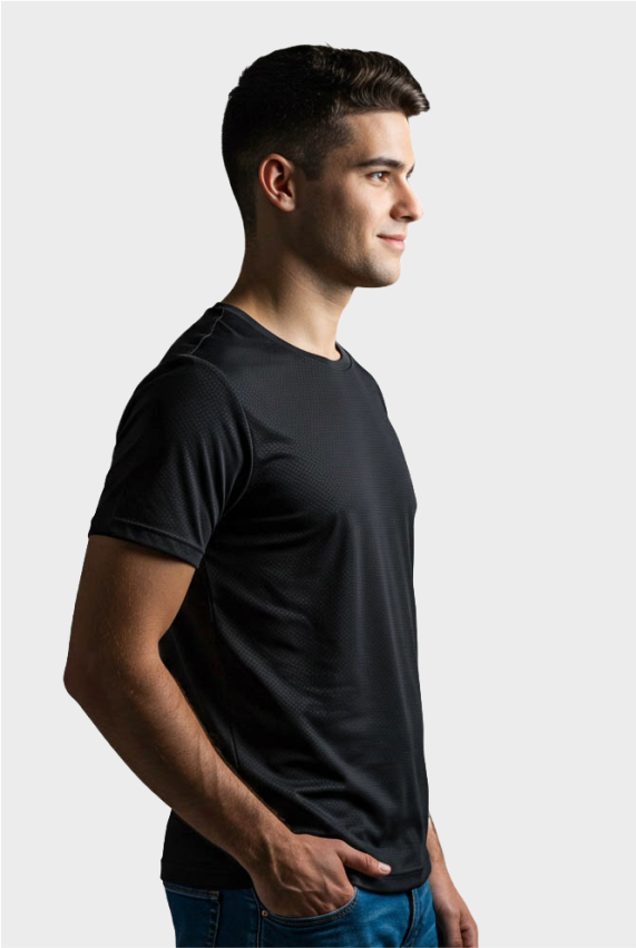 Camiseta Fitness Dry Poliamida Masculina