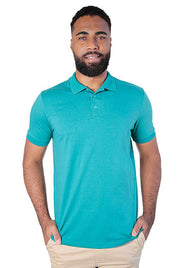 Polo Masculina Algodão Pima Elastano Lisa