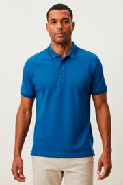 Polo Piquet Masculino Algodão Elastano