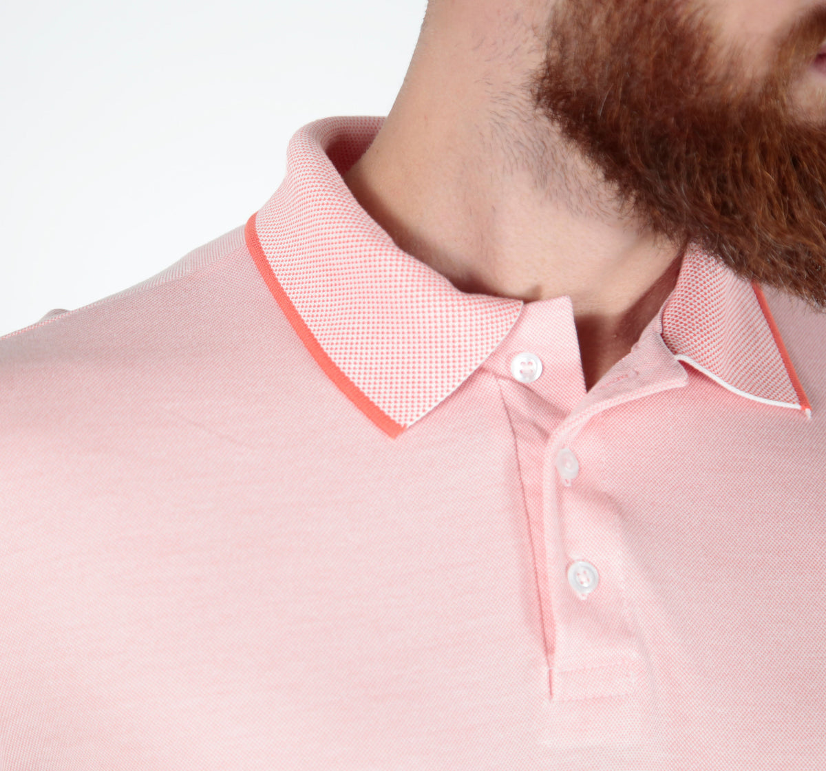 Polo Premium Modal Masculina Bicolor