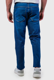 Calça Jeans Masculina Regular Algodão Elastano