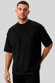 Camiseta Oversized Suedine Interlock Premium Algodão