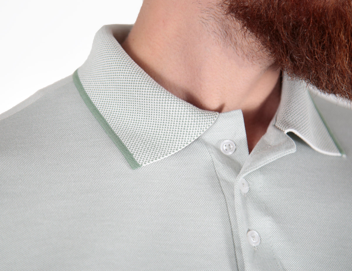 Polo Premium Modal Masculina Bicolor
