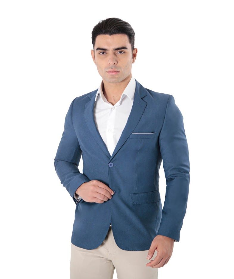 Blazer Slim Masculino Poliviscose