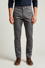 Calça Sarja Slim Masculina Algodão Elastano Iron