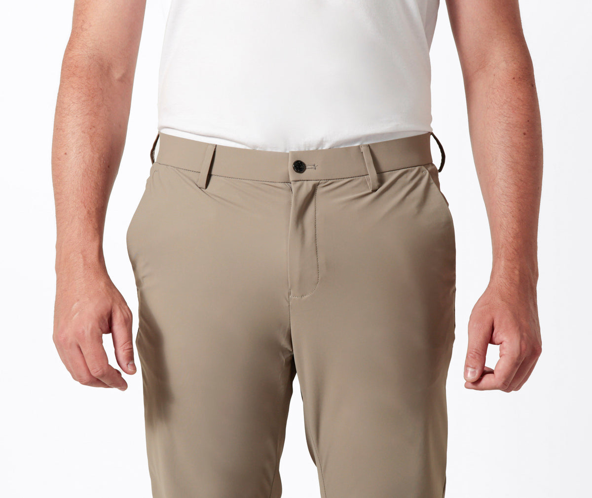 Calça Tech Light Masculina Slim Alfaiataria Poliéster Elastano