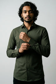 Camisa Masculina Manga Longa Poliamida Elastano