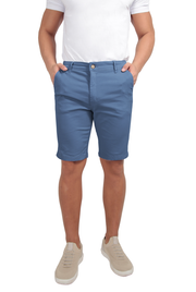 Bermuda Sarja Masculina Algodão Elastano