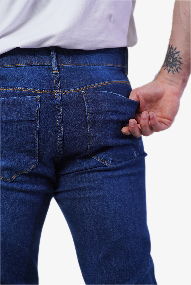 Calça Jeans Basic Slim Masculina