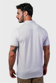 Polo Masculina Algodão Pima Elastano Lisa