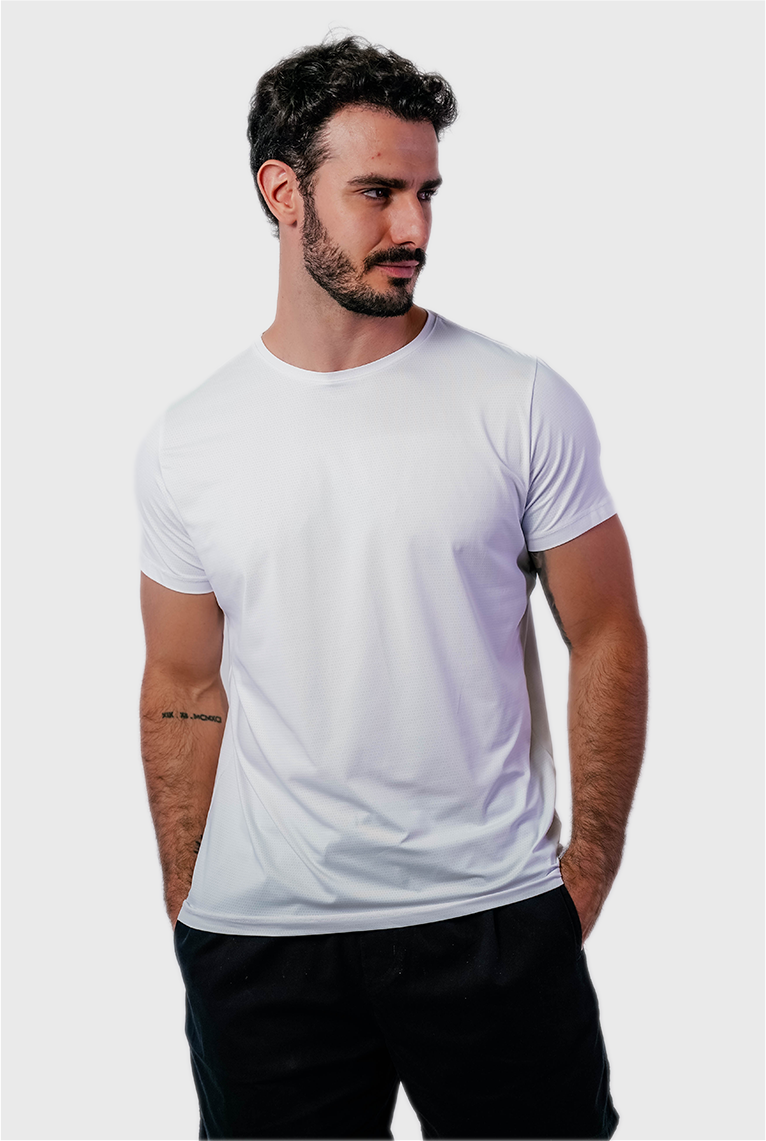 Camiseta Fitness Dry Poliamida Masculina