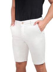 Bermuda Sarja Masculina Algodão Elastano