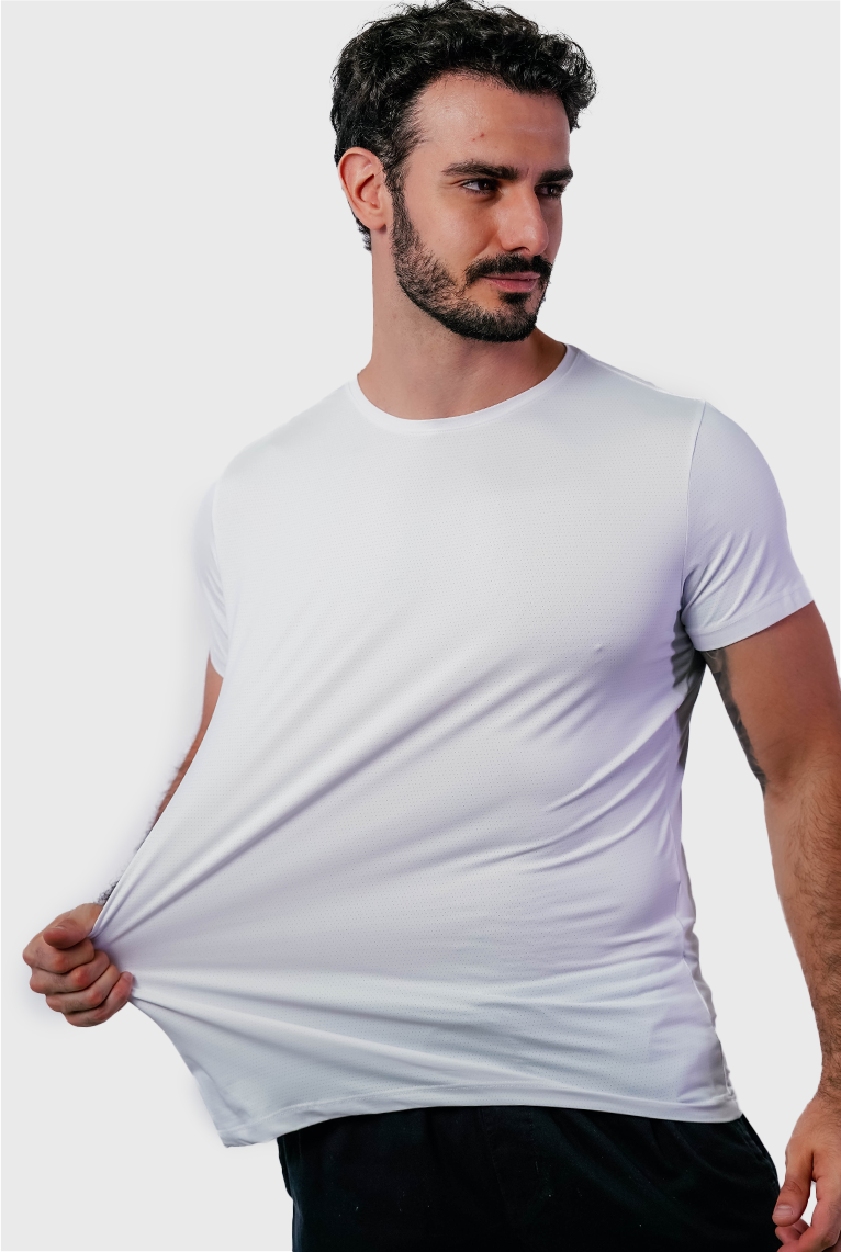 Camiseta Fitness Dry Poliamida Masculina