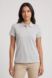 Polo Básica Feminina Work Poliéster Viscose