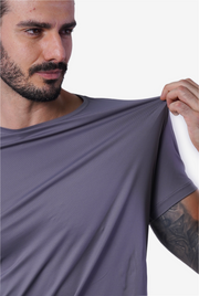 Camiseta Fitness Dry Poliamida Masculina