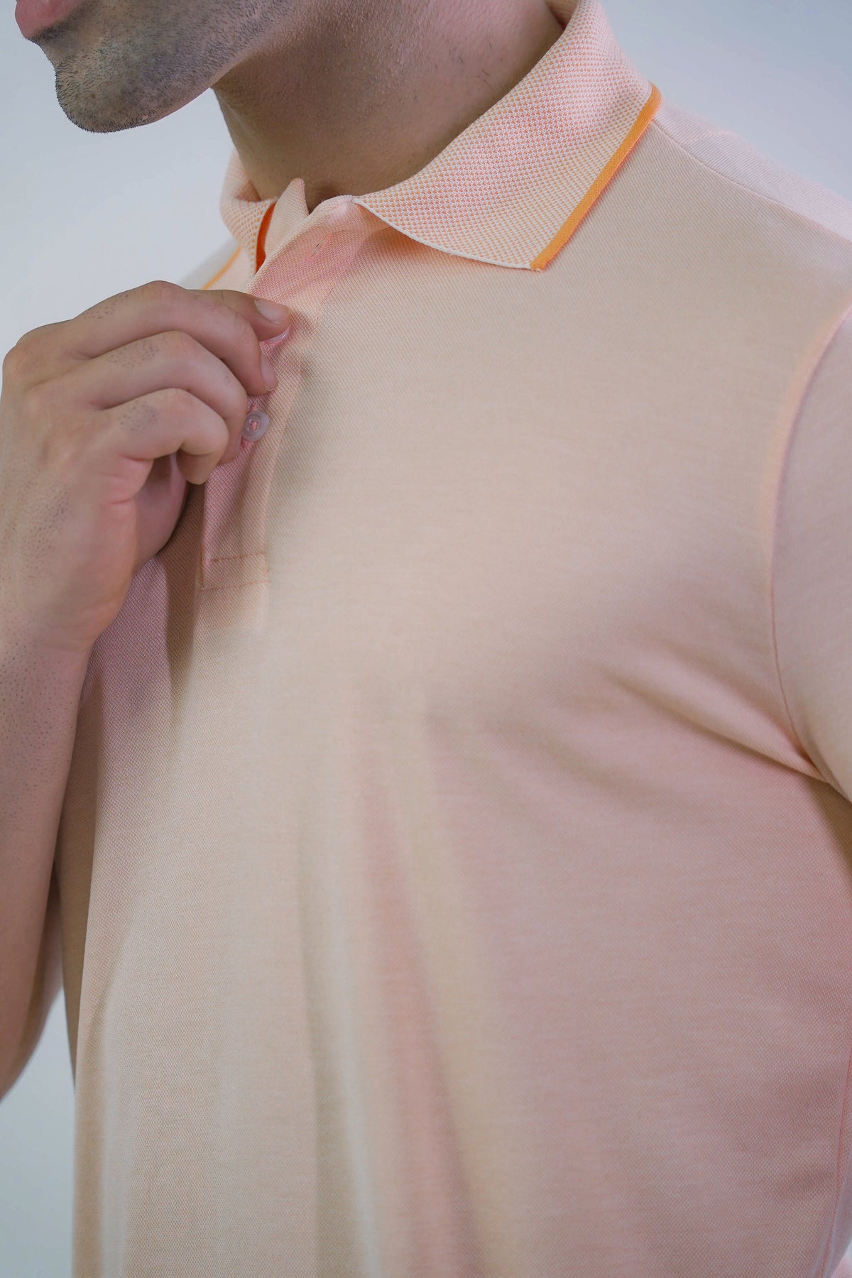Polo Premium Modal Masculina Bicolor