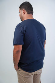 Camiseta Plus Size Pima Algodão Peruano Gola C