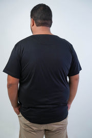 Camiseta Plus Size Pima Algodão Peruano Gola C