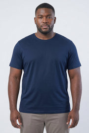 Camiseta Masculina Plus Size Algodão Pima