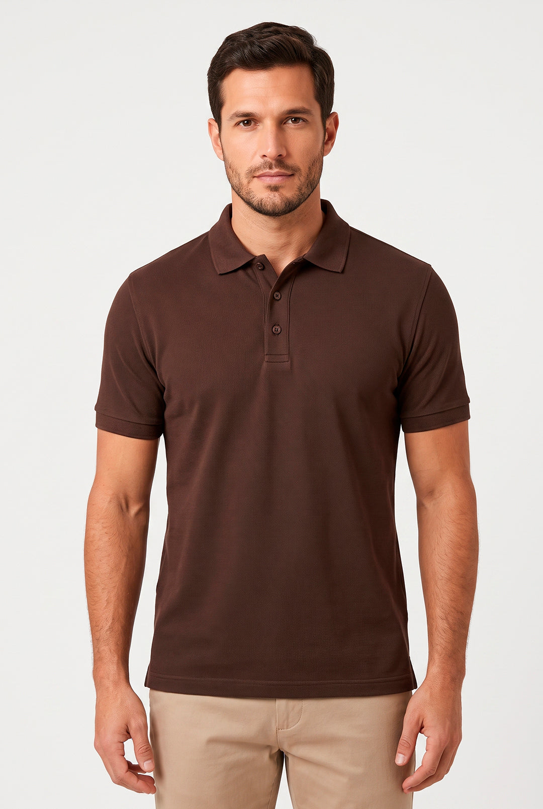 Polo Piquet Egípcio Premium Masculina