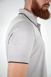 Polo Premium Modal Masculina Bicolor
