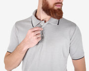 Polo Premium Modal Masculina Bicolor