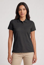 Polo Básica Feminina Work Poliéster Viscose