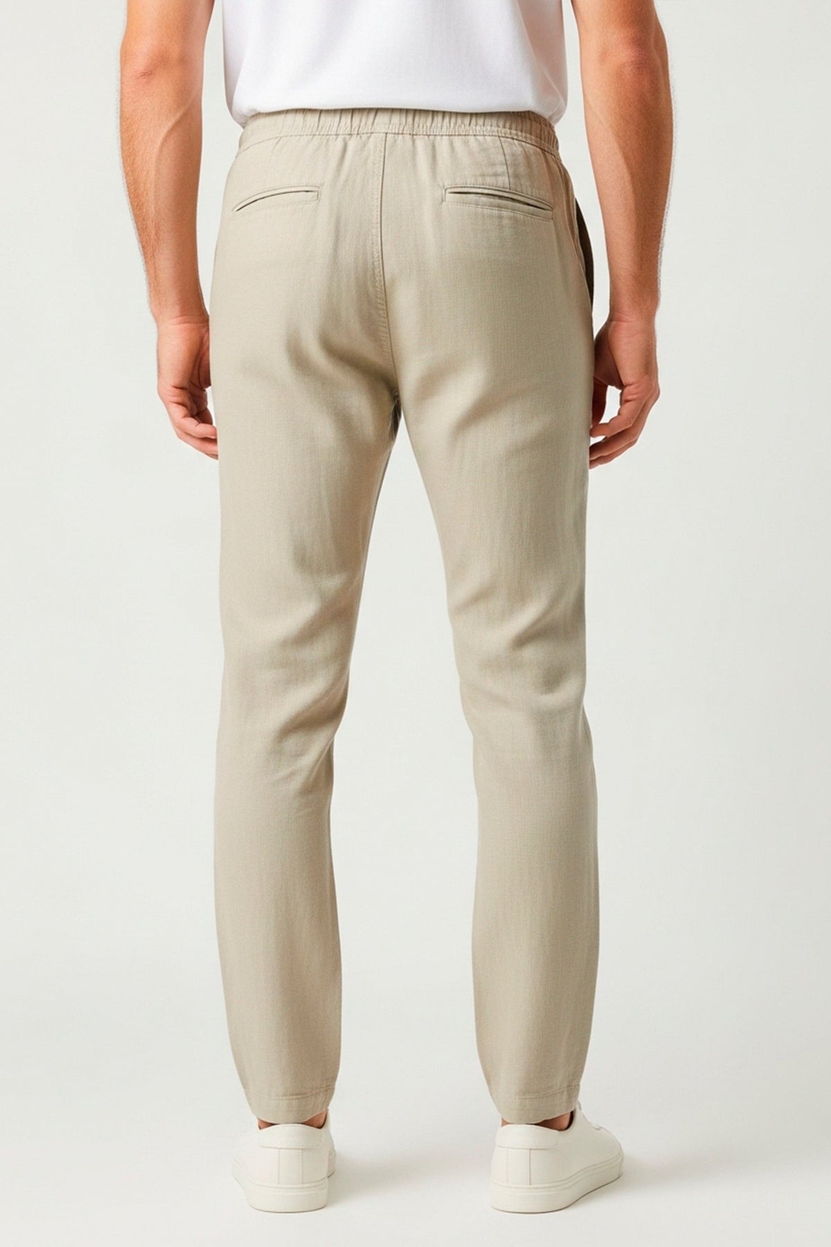 Calça Jogger Masculina Linho Algodão Viscose Liocel