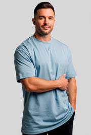 Camiseta Oversized Suedine Interlock Premium Algodão