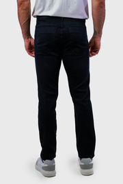 Calça Sarja Masculina Five Pockets Algodão Elastano
